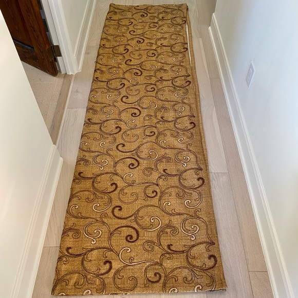 HORCHOW tone on tone curtain - Picture 11 of 12